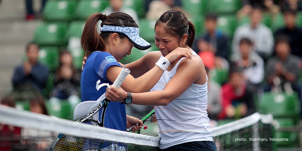 【2016/10/29】第3シードの大前綾希子が第12シードの今西美晴を下して初優勝
